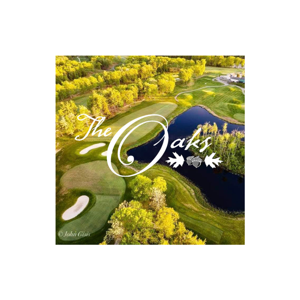 Gift Card for two 18 hole rounds of golf (without cart), weekdays only at The Oaks