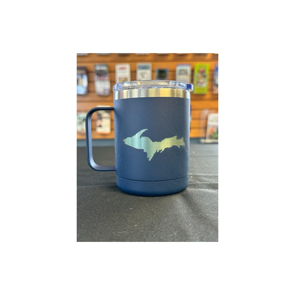 Coffee Mug with U.P. Engraving
