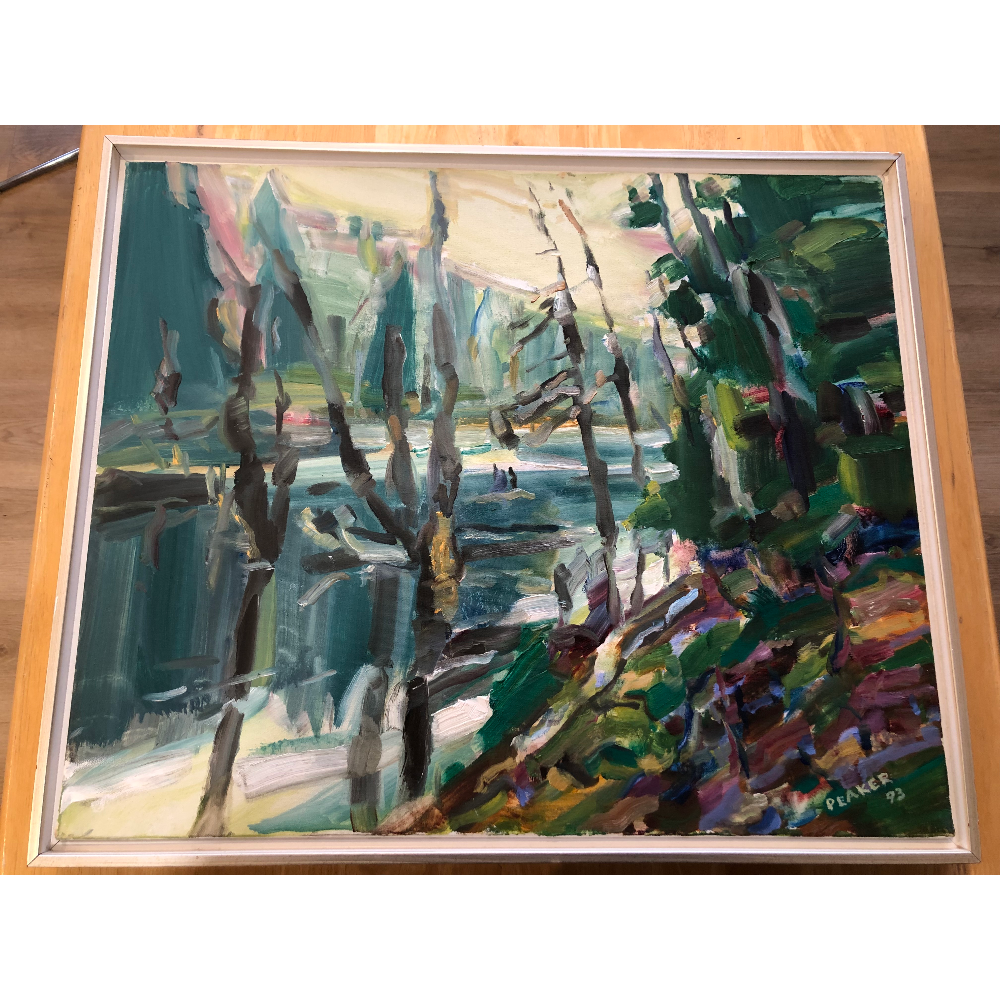 Painting of the Gatineau River