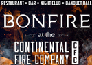 Bonfire at the Continental Fire Company